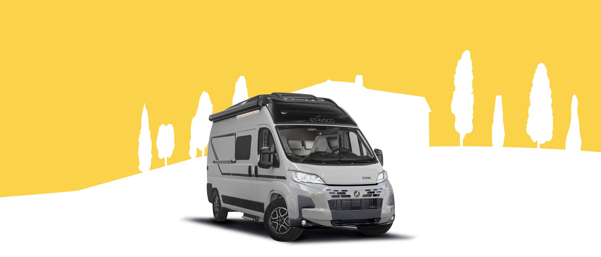 Campervan Fiat Plus ? Moderne bestelwagen van Etrusco met veelzijdig ontwerp, ideaal voor comfortabele reizen en kamperen.