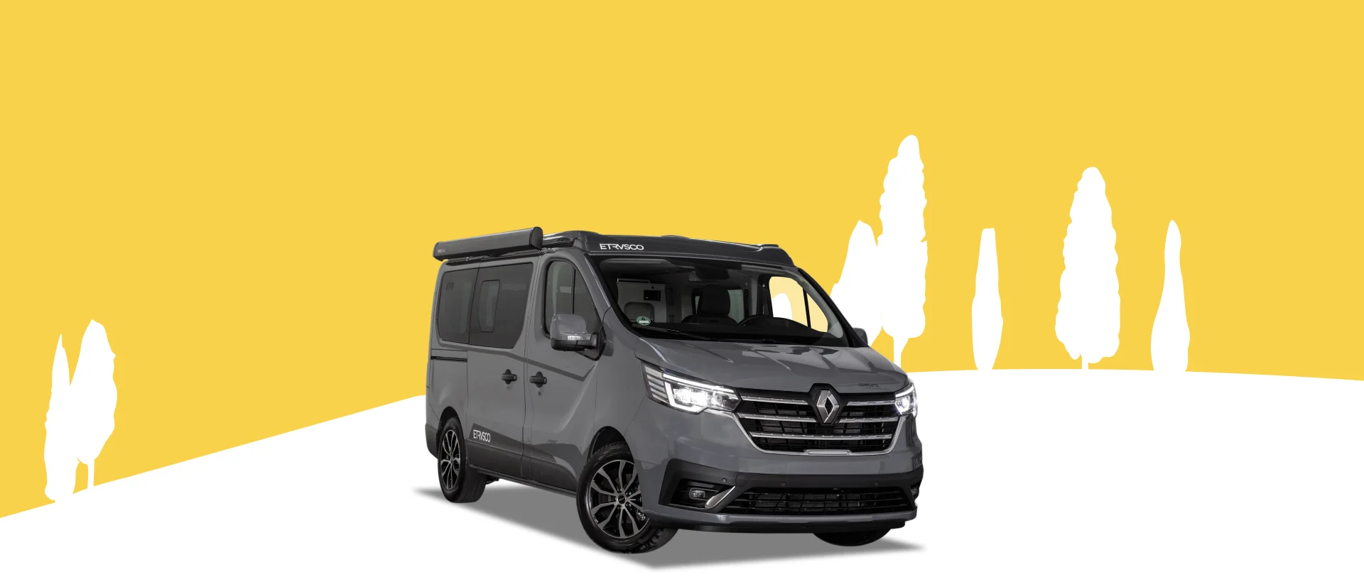 Etrusco UC 5.0 XR – Urban Camper su base Renault, furgone compatto per viaggi e avventure flessibili.